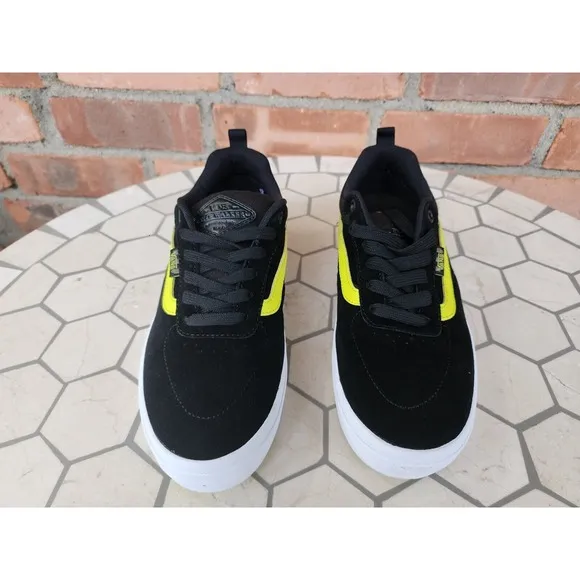 Vans Kyle Walker Black Sulphur Green Size US 7.5 Men's Rare VN0A5JIE8YY Sneakers