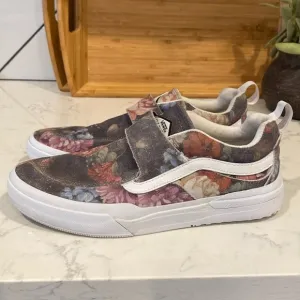vans kyle walker pro 2 shoes (vase) floral suede skateboard