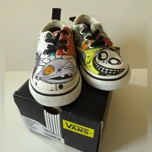 Vans nightmare before Christmas elastic lace shoes toddler 5