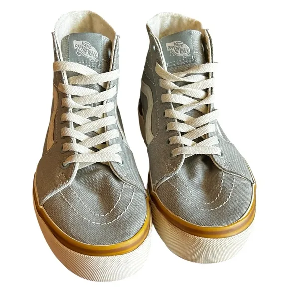 Vans Sk8-Hi Tapered Stacked Sneaker Sage Green Milieu Shoes M 7.5/ W 9.0