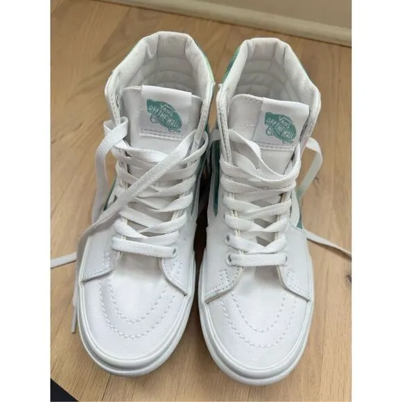 Vans Sk8-Hi Stacked Platform Mint Gradient Sneakers Shoes, Size 5