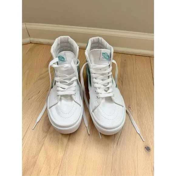 Vans Sk8-Hi Stacked Platform Mint Gradient Sneakers Shoes, Size 5