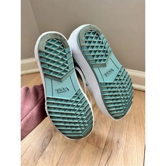 Vans Sk8-Hi Stacked Platform Mint Gradient Sneakers Shoes, Size 5