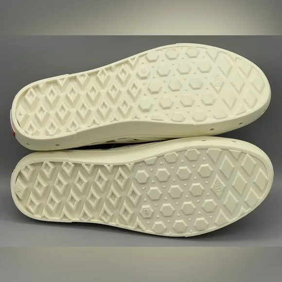 VANS TRK Trek Unisex Slip-On Water Shoes White Cream Rubber Men’s Size 12 NEW