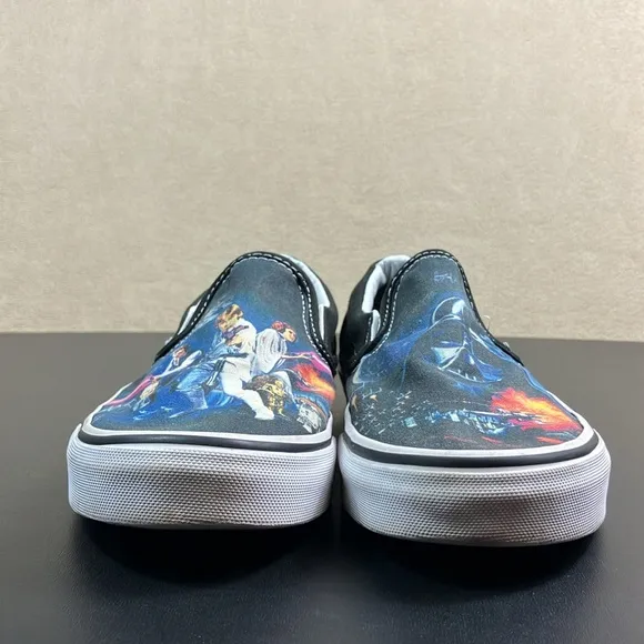 Vans x Star Wars New Hope Classic Slip On Unisex Sneaker Shoes M 5.5 / W 7
