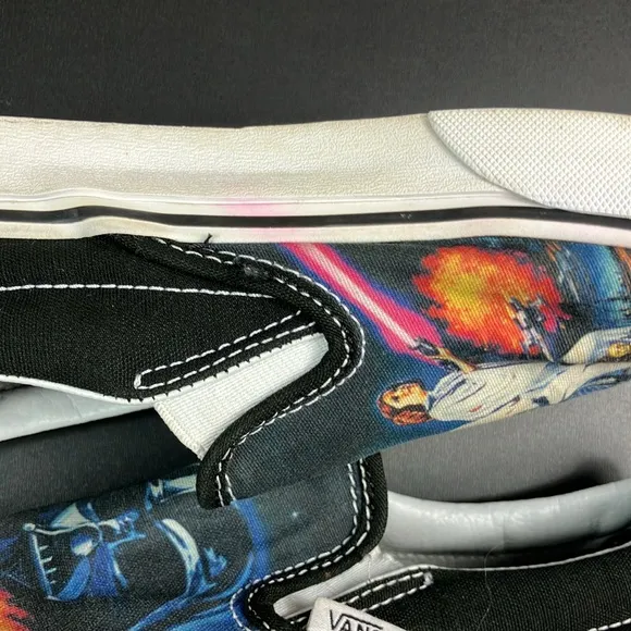 Vans x Star Wars New Hope Classic Slip On Unisex Sneaker Shoes M 5.5 / W 7