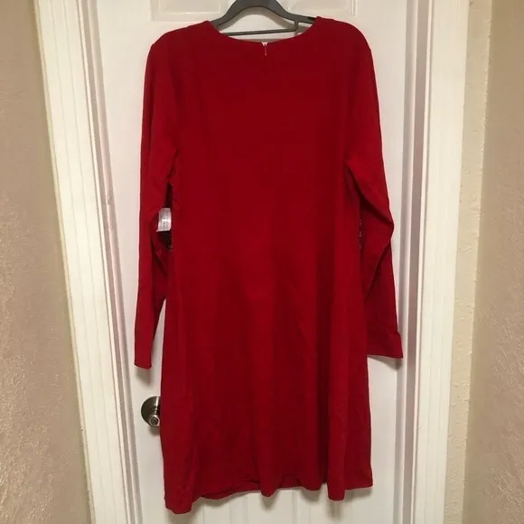 💃🏻🔥VENUS Red Plunging Embellished Dress🔥💃🏻