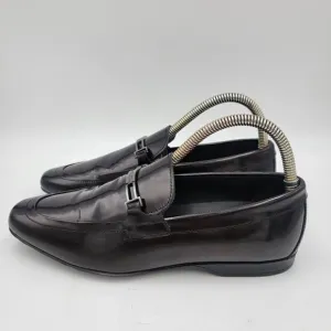 Versace Collection Black Patent Leather Loafers sz EU 40 US 8.5 Mens Womens 7.5