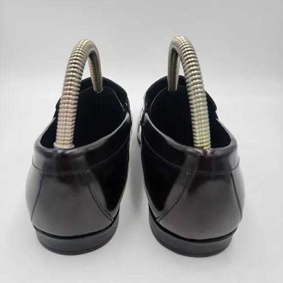 Versace Collection Black Patent Leather Loafers sz EU 40 US 8.5 Mens Womens 7.5