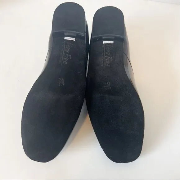 Very Fine Mens Lyon Black Ballroom Latin Waltz Tango Salsa Dance Shoe Size 10.5