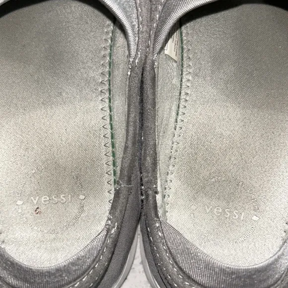 Vessi 100% Waterproof Vegan Wool Hard Bottom Sunday Slippers in Slate Gray - 13