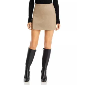 Vince Asymmetric Paneled Skirt (Birch) Womens Skirt, Size Small