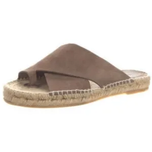 VINCE brown suede slip on shoes