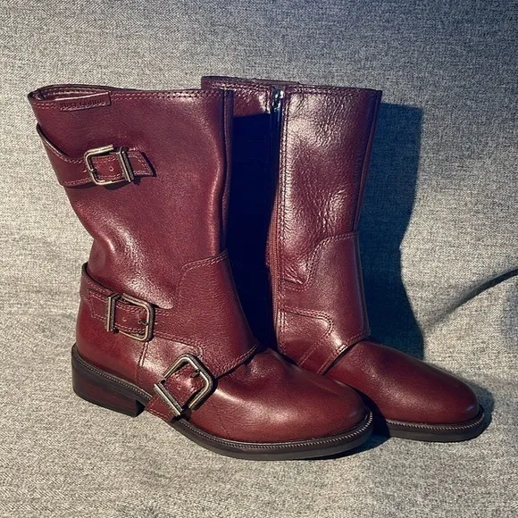 Vince Camuto Alicenta Buckle Boots. NWT