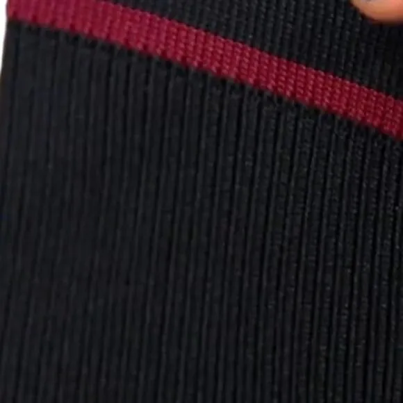 Vince Camuto Black Knit Pull-on Roreeta Heeled Stretch Knit Sock Boots 8 NEW