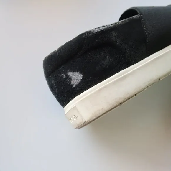 Vince Corbin Grey Velvet Slip On Sneakers / Flats / Shoes Size 9 M