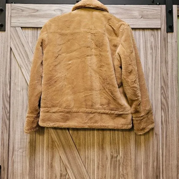 Vince Faux Fur Coat - Carmel