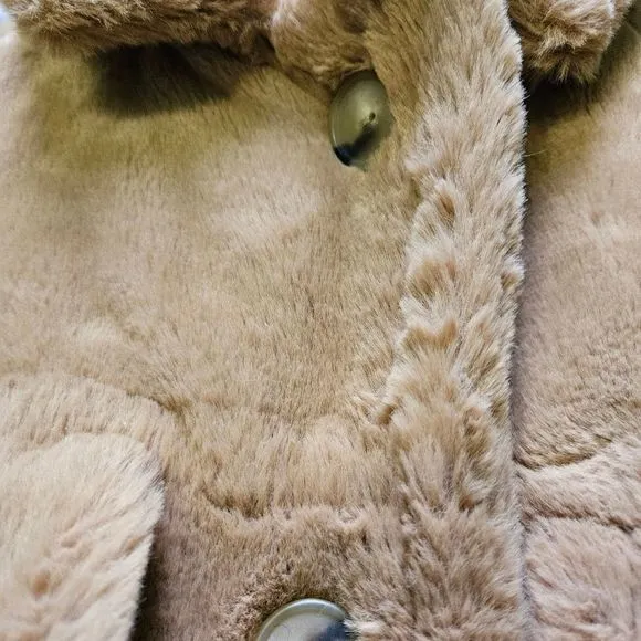 Vince Faux Fur Coat - Carmel