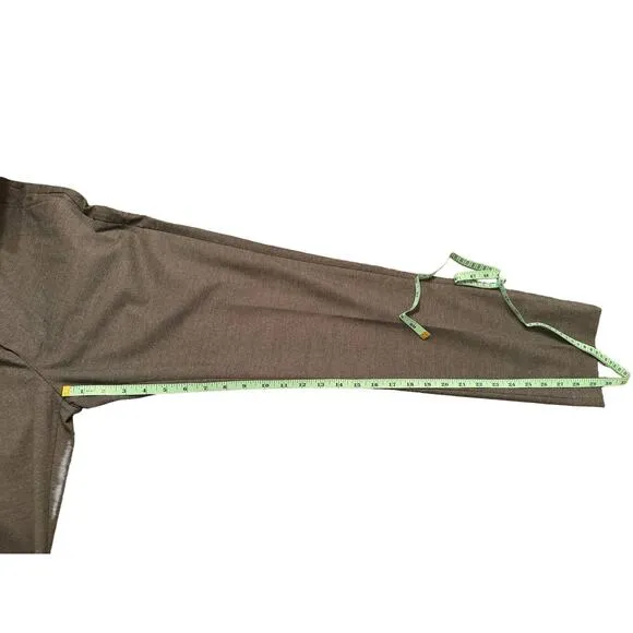 Vince Griffith Pants Microcheck Black Gray 32