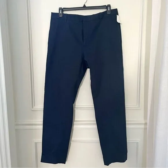 Vince Mens Chino Griffith Pant in Coastal Navy, Size 36, NWT Slim Fit
