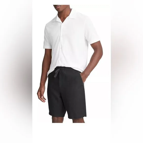 VinceLightweight Hemp Short black XXL (b26.5)