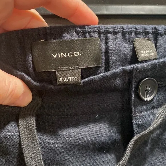VinceLightweight Hemp Short black XXL (b26.5)