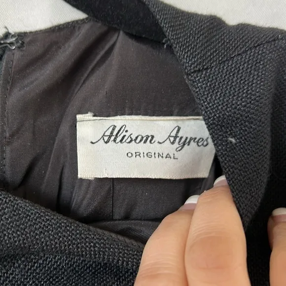 Vintage Alison Ayers Original Wool Dress