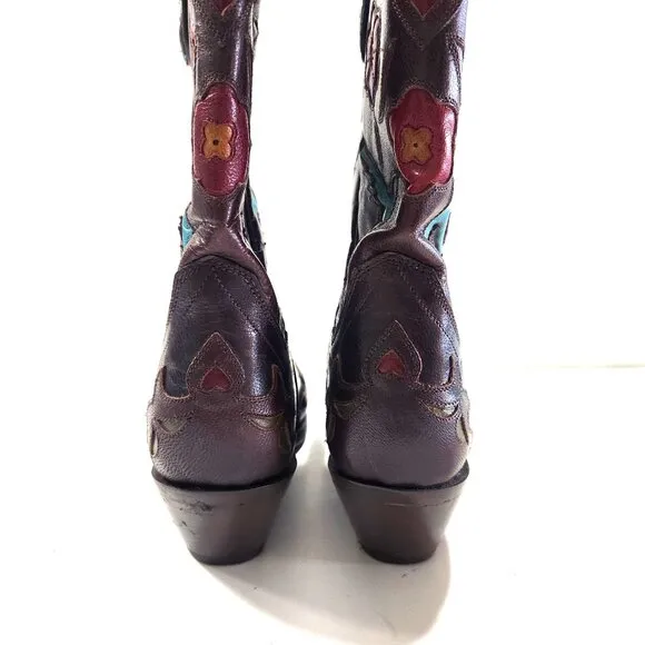 Vintage Dan Post Women's Cowboy Boots Size 7