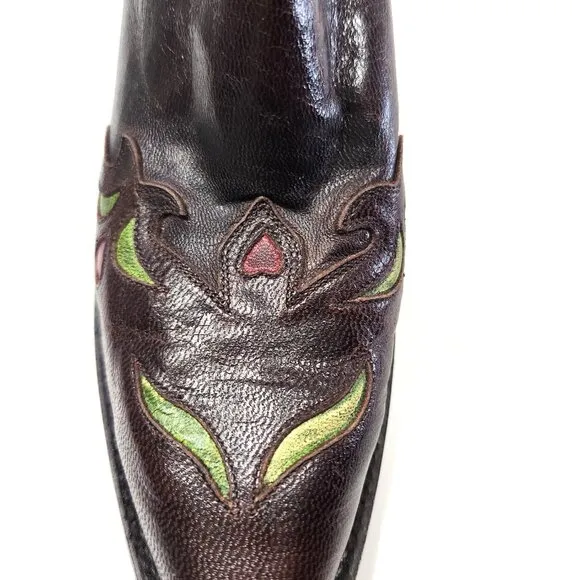 Vintage Dan Post Women's Cowboy Boots Size 7