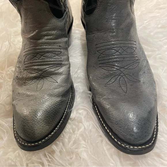 Vintage Olathe Leather Western Cowboy Boots Size 6.5B