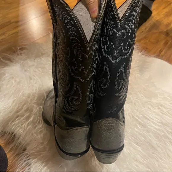 Vintage Olathe Leather Western Cowboy Boots Size 6.5B