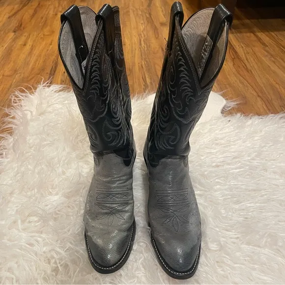 Vintage Olathe Leather Western Cowboy Boots Size 6.5B