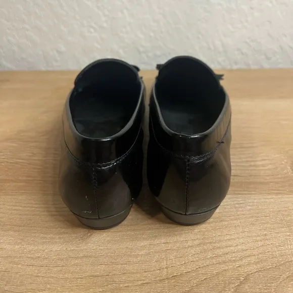 Vintage Salvatore Ferragamo Women’s Black Patent Leather Loafers Shoes 6.5 B