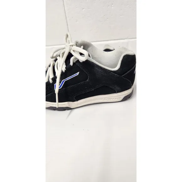 Vintage Vans Camacho Sz4.5 Y2K Black/White Skateboarding Chunky Shoes Fat Tongue
