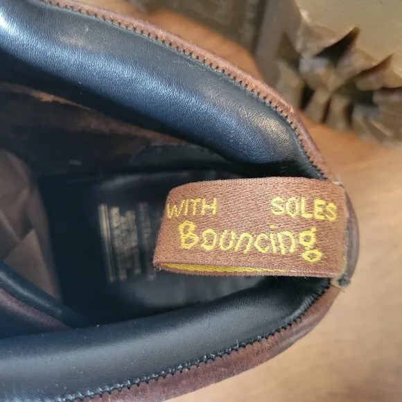 Vintage Y2k Dr. Martens 8287 Brown Leather Boots, Men’s 7, Air Wair, Y2K Chunky