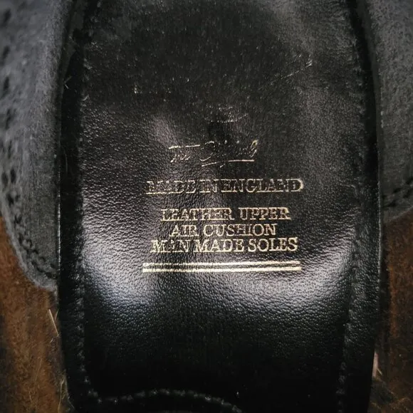 Vintage Y2k Dr. Martens 8287 Brown Leather Boots, Men’s 7, Air Wair, Y2K Chunky