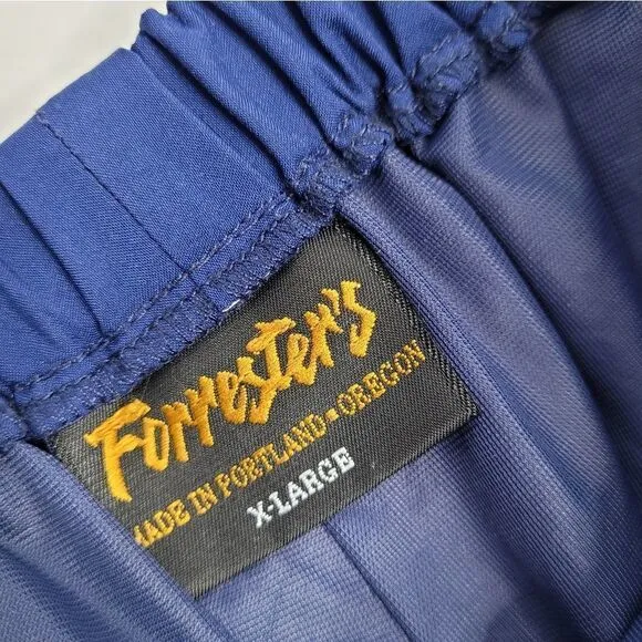 VINTAGE 80s blue gore-tex waterproof golf pants XL