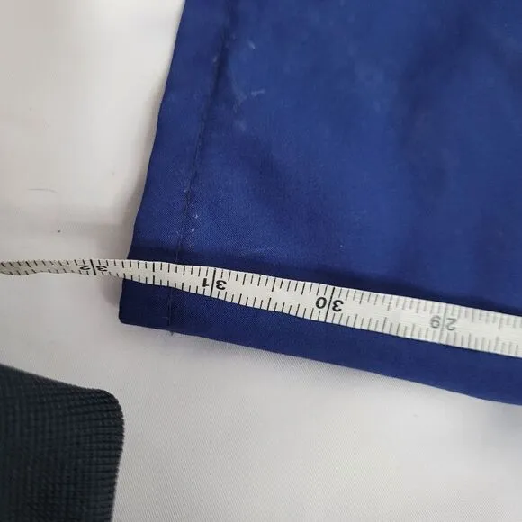 VINTAGE 80s blue gore-tex waterproof golf pants XL
