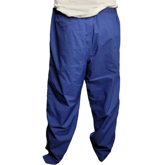 VINTAGE 80s blue gore-tex waterproof golf pants XL