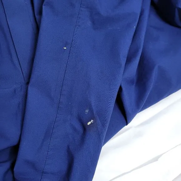 VINTAGE 80s blue gore-tex waterproof golf pants XL