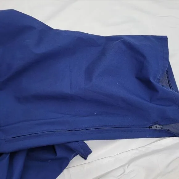 VINTAGE 80s blue gore-tex waterproof golf pants XL
