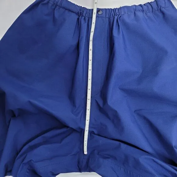 VINTAGE 80s blue gore-tex waterproof golf pants XL