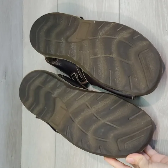 VintageDr.Martens Mens 9064 Y2K Leather Chunky Tractor Platform shoes Sandals