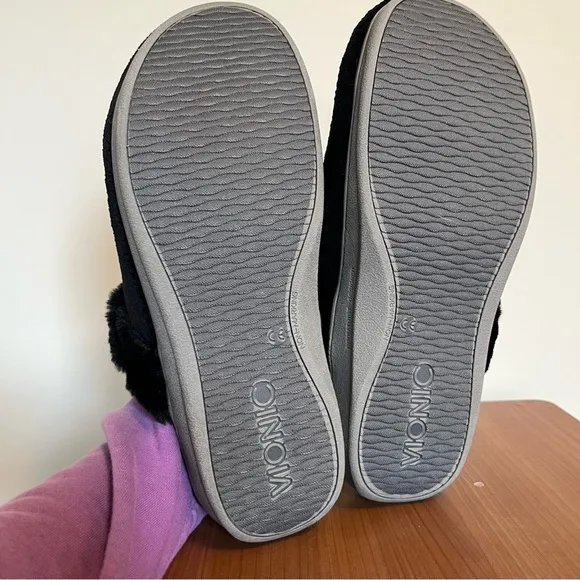 Vionic Adjustable Slipper with Orthotic Arch Support - Indulge Marielle size 12