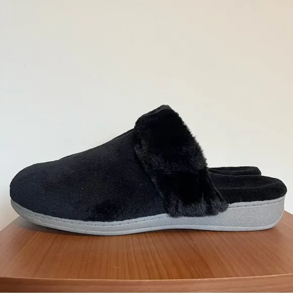 Vionic Adjustable Slipper with Orthotic Arch Support - Indulge Marielle size 12