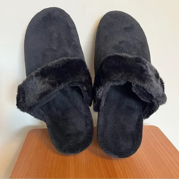Vionic Adjustable Slipper with Orthotic Arch Support - Indulge Marielle size 12