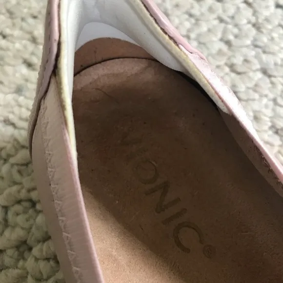 Vionic Caroll Light Pink  ARCH SUPPORT BALLET Flat Shoes