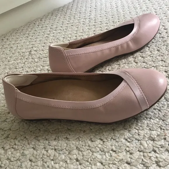 Vionic Caroll Light Pink  ARCH SUPPORT BALLET Flat Shoes