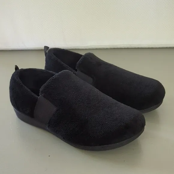 Vionic Indulge Kalia Slippers Black size 9
