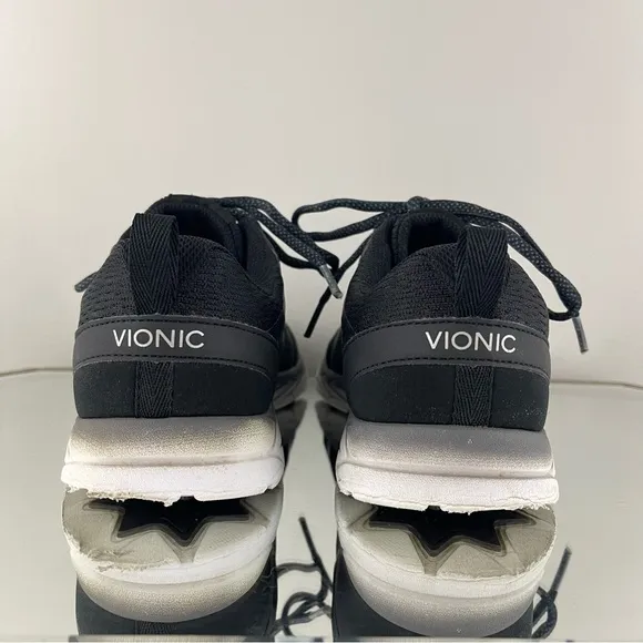 VIONIC Women’s Black White Miles Athletic Running Sneaker Shoes